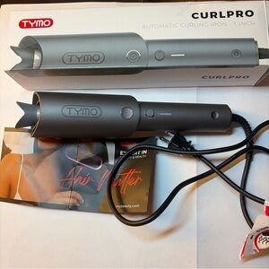 TYMO Automatic Rotating Curling Iron - TYMO CURLPRO Beach Waves Curling Wand,